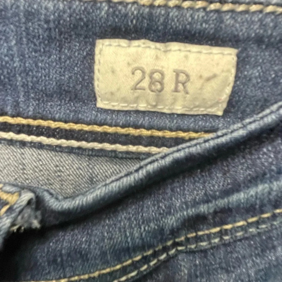 BKE Buckle Payton Jeans Women's Size 28R Mid Rise Bootcut Medium Wash Preppy - Picture 4 of 10